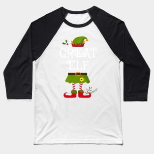 Great Elf Shirt , Family Matching Group Christmas Shirt, Matching T Shirt for Family, Family Reunion Shirts Baseball T-Shirt